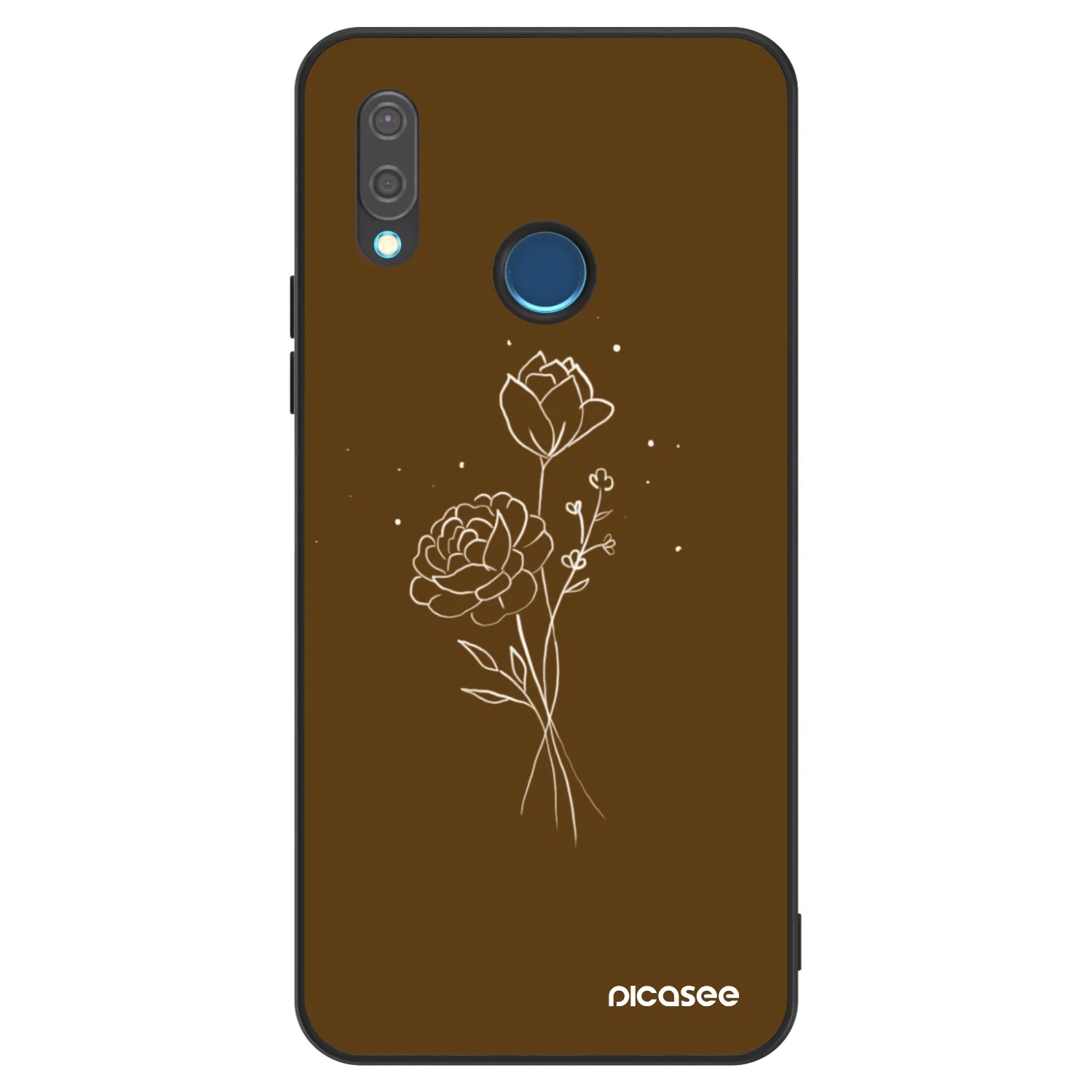 Picasee ULTIMATE CASE für Huawei P20 Lite - Brown flowers