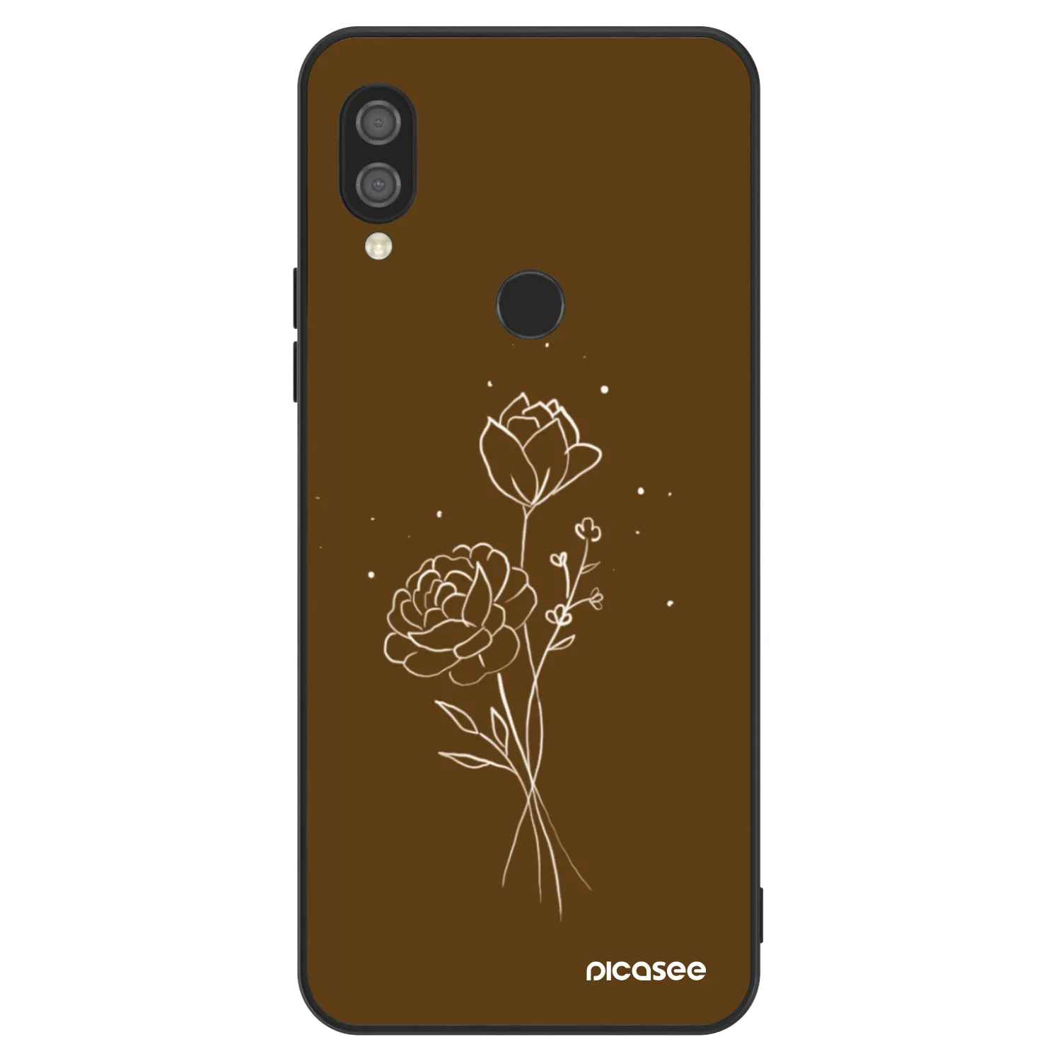 Picasee ULTIMATE CASE für Xiaomi Redmi 7 - Brown flowers