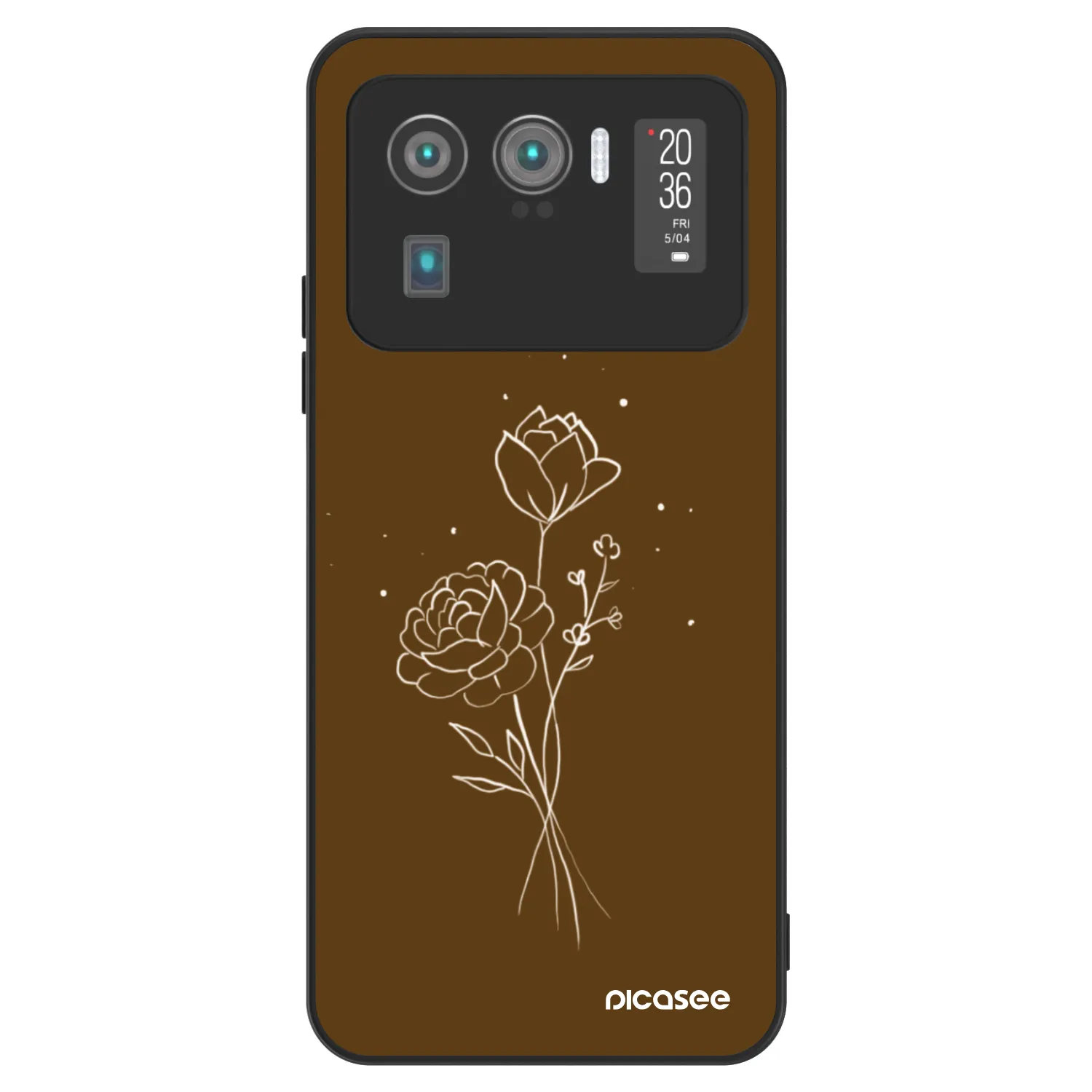 Picasee ULTIMATE CASE für Xiaomi Mi 11 Ultra - Brown flowers