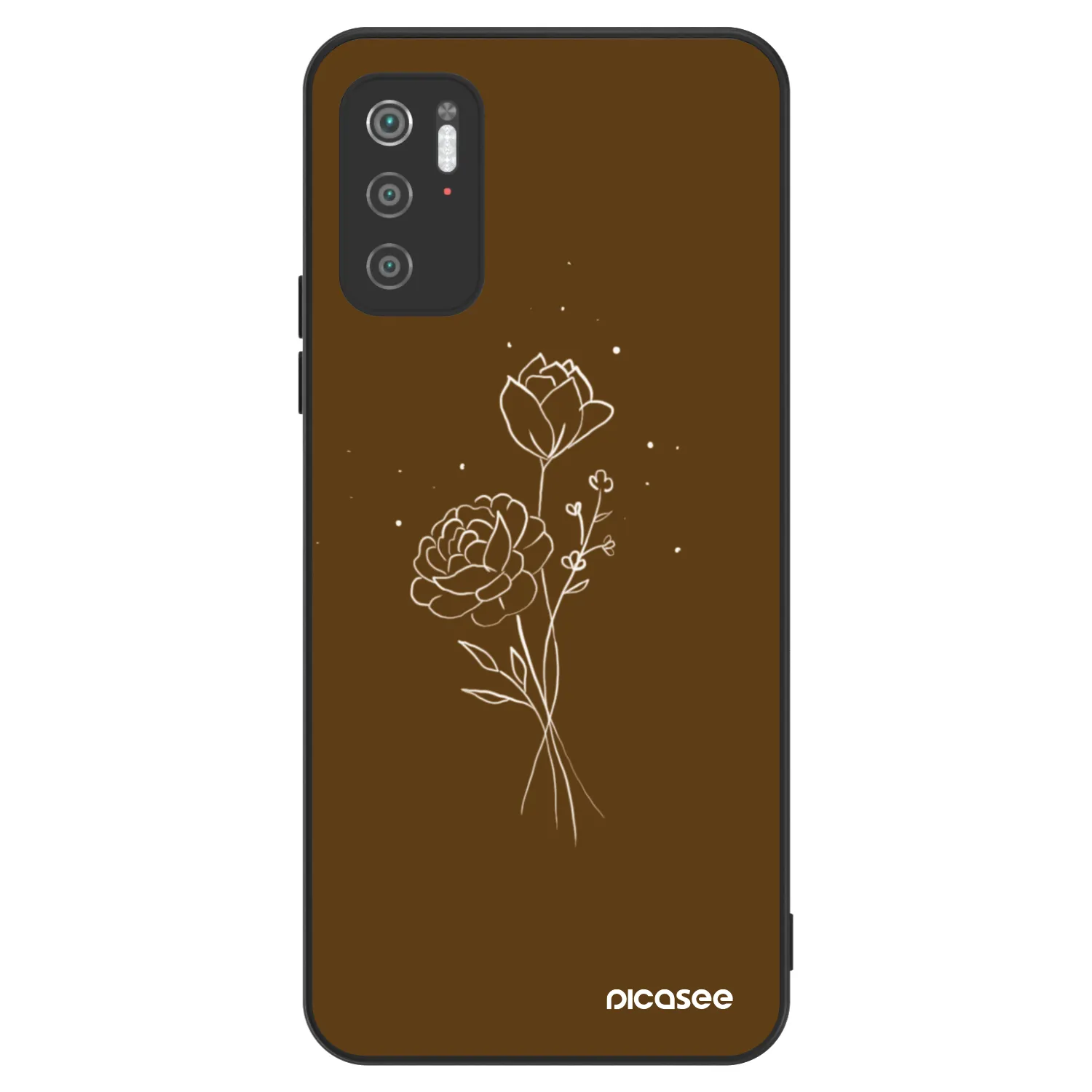 Picasee ULTIMATE CASE für Xiaomi Poco M3 Pro 5G - Brown flowers
