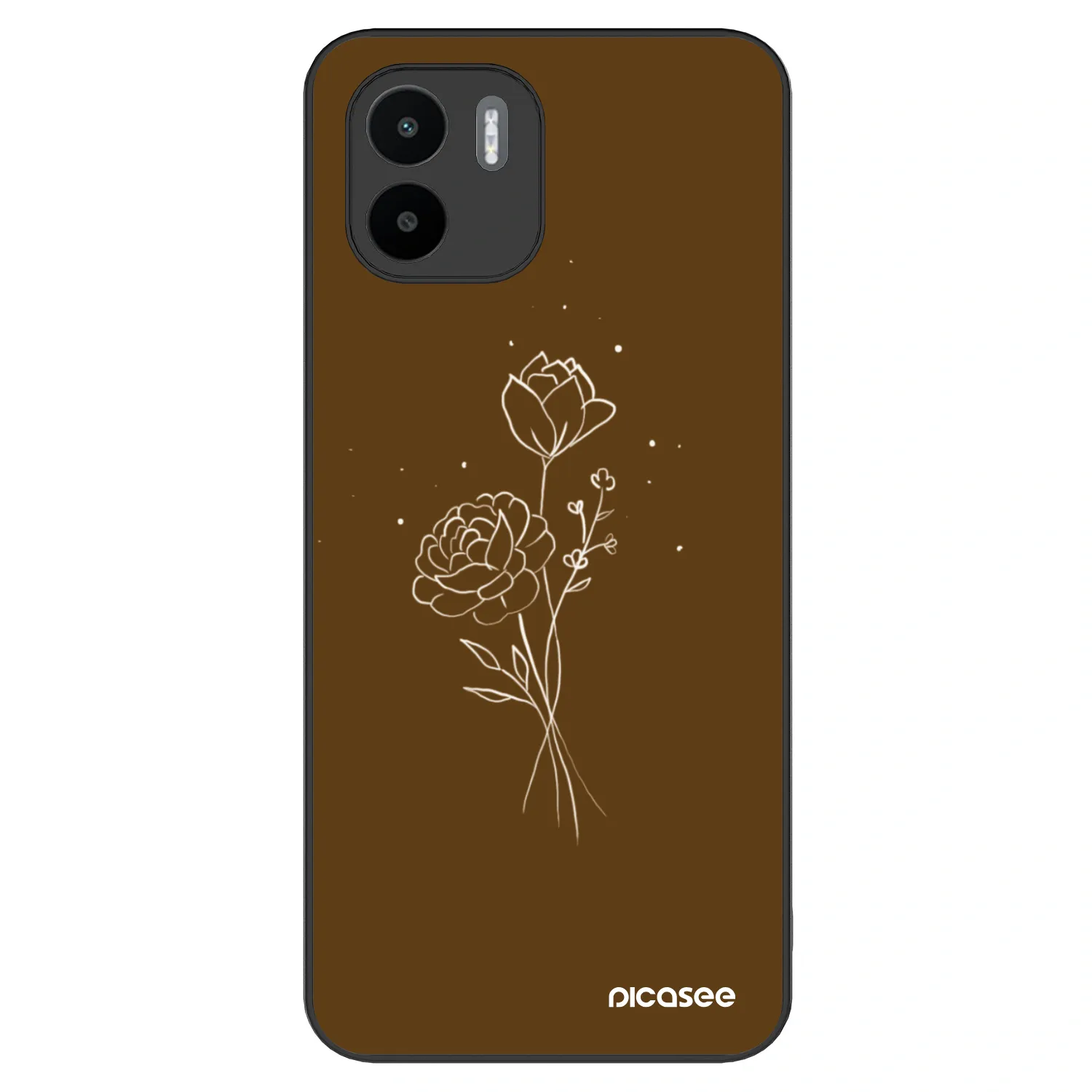 Picasee ULTIMATE CASE für Xiaomi Redmi A1 - Brown flowers