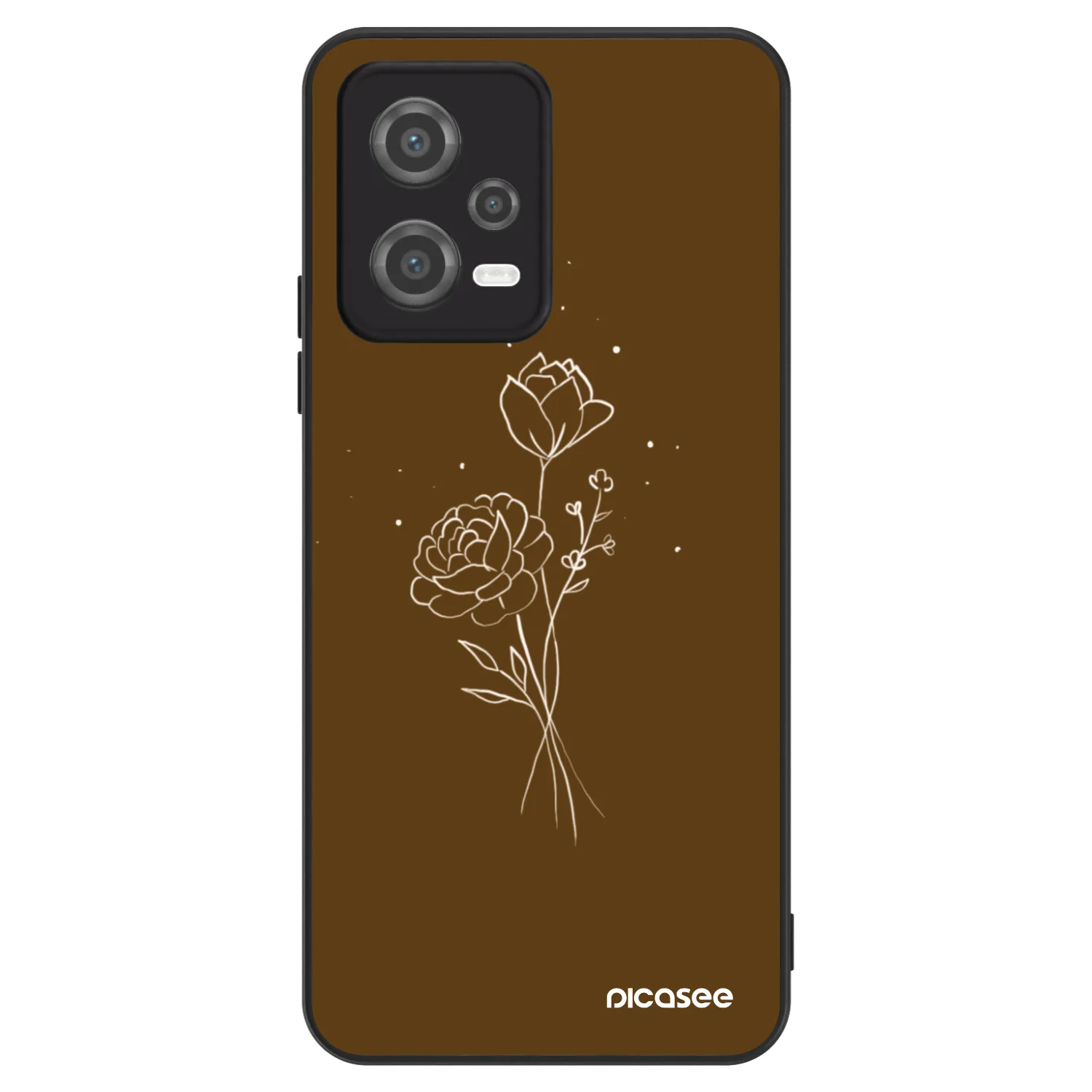 Picasee ULTIMATE CASE für Xiaomi Poco X5 - Brown flowers