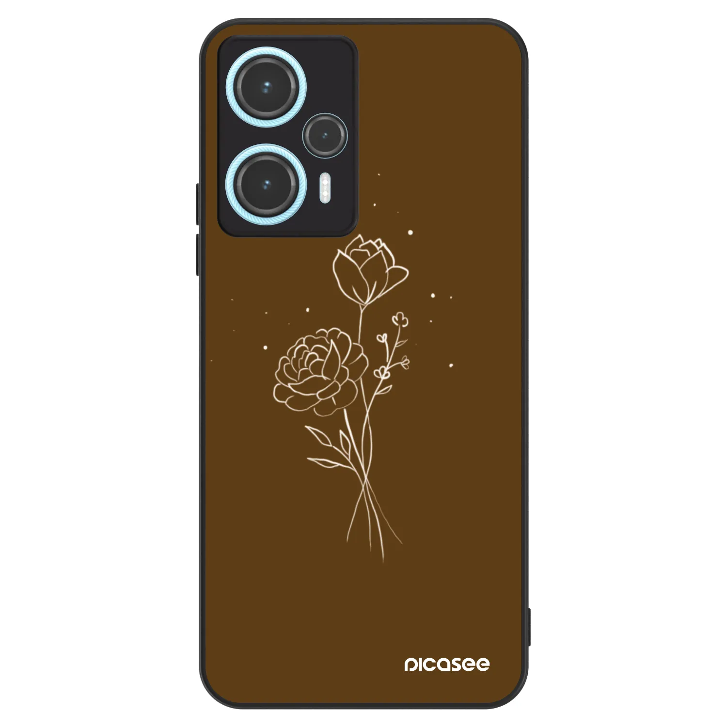 Picasee ULTIMATE CASE für Xiaomi Poco F5 - Brown flowers