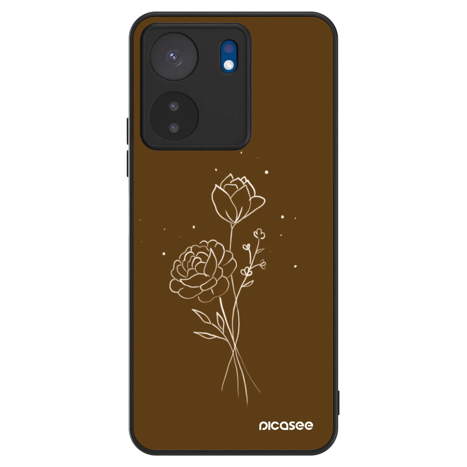 Picasee ULTIMATE CASE für Xiaomi Redmi 13C 4G - Brown flowers