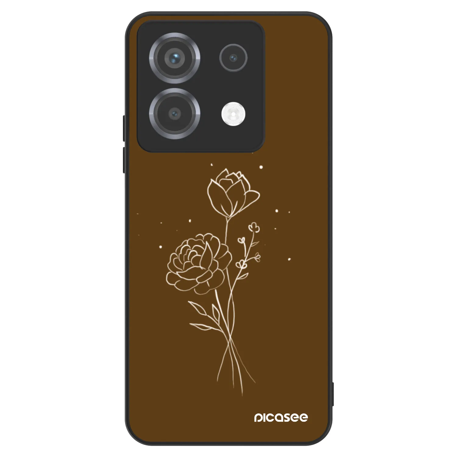 Picasee ULTIMATE CASE für Xiaomi Poco X6 - Brown flowers