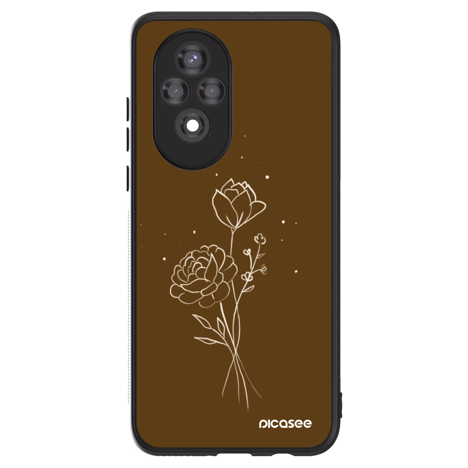 Picasee ULTIMATE CASE für Honor 200 5G - Brown flowers