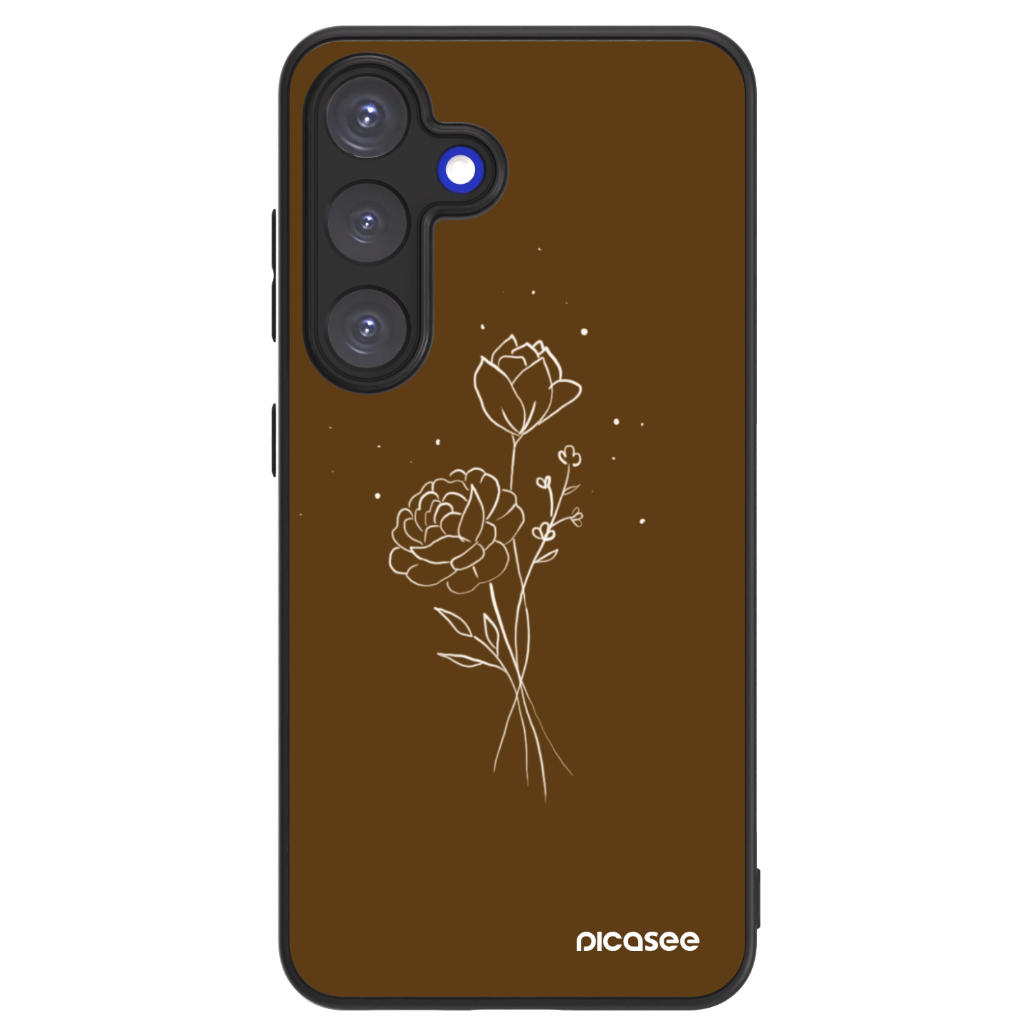 Picasee ULTIMATE CASE für Samsung Galaxy S25 5G - Brown flowers
