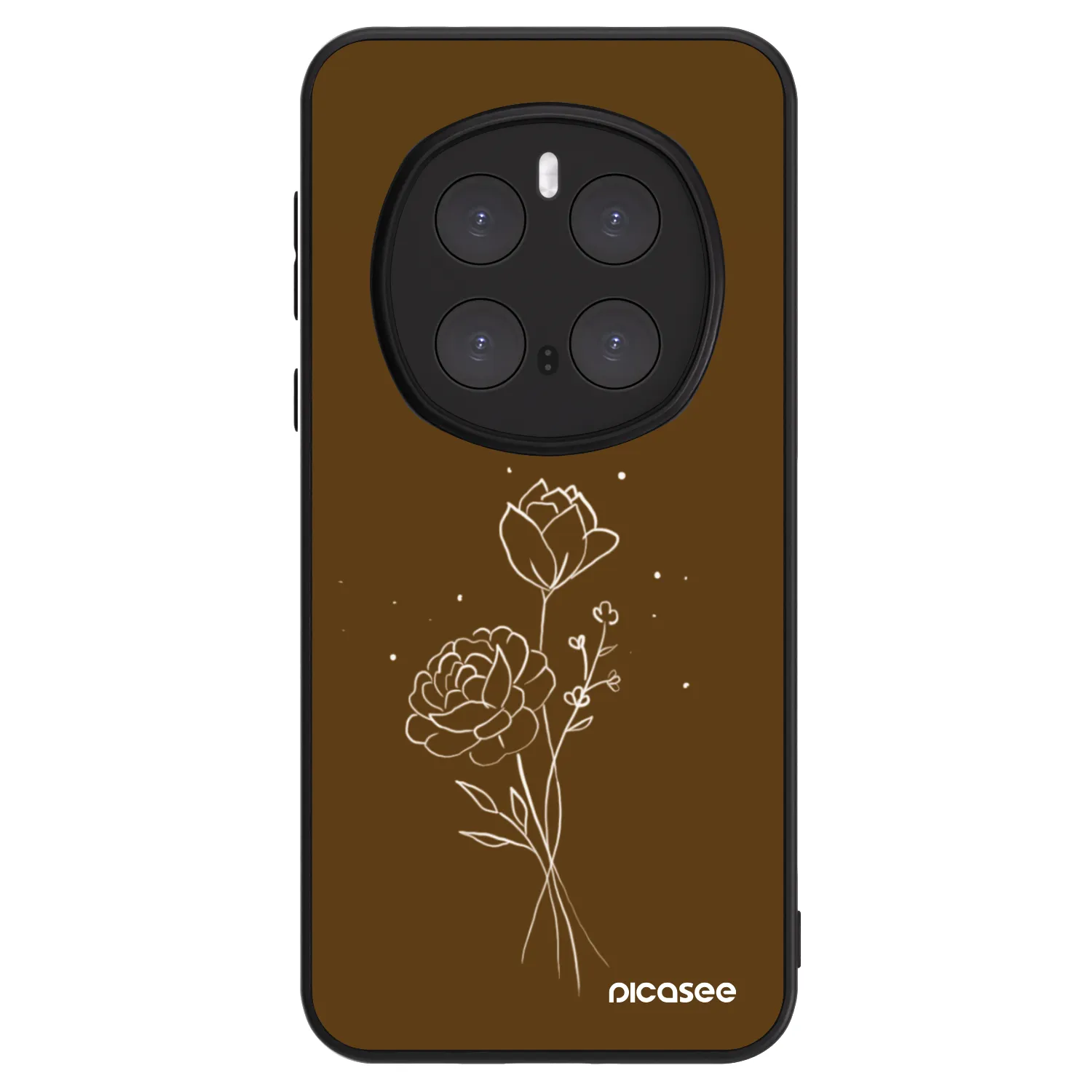 Picasee ULTIMATE CASE für Honor Magic7 Pro 5G - Brown flowers