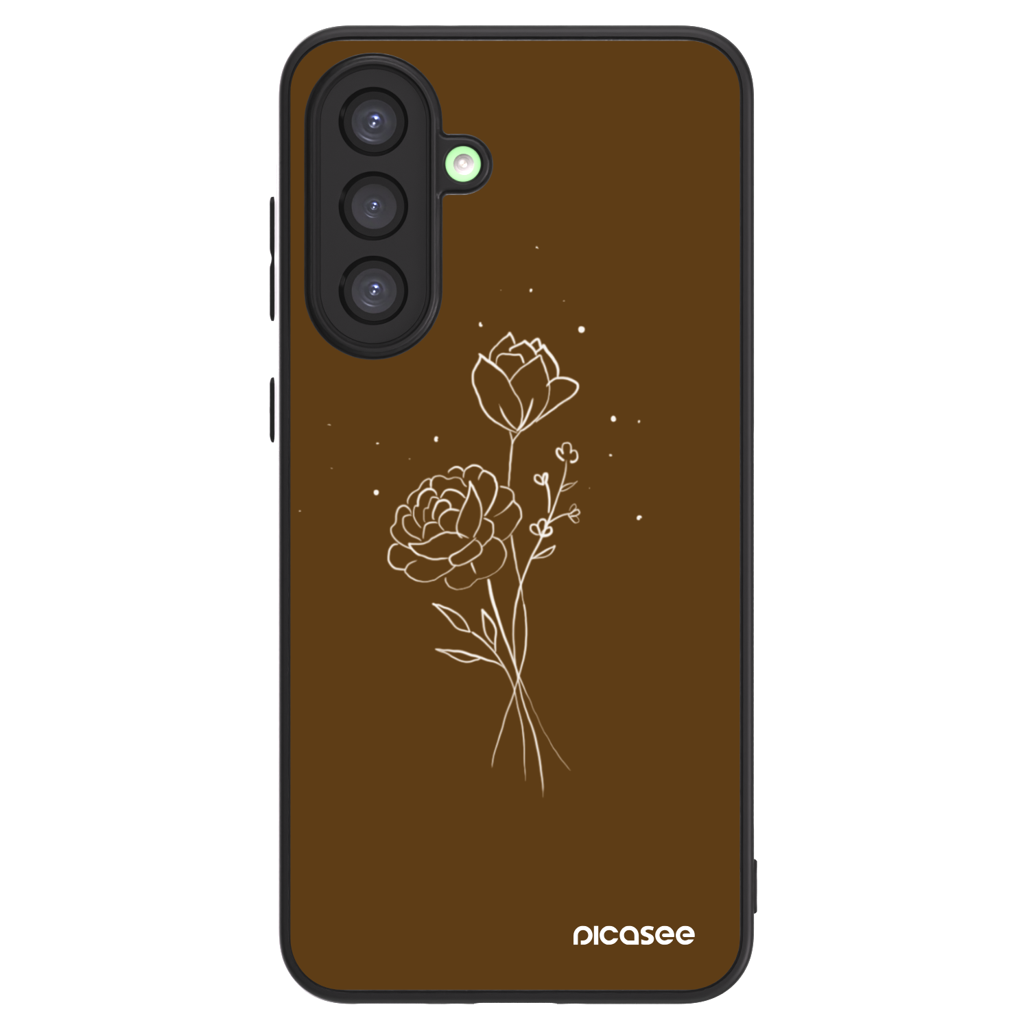 Picasee ULTIMATE CASE für Samsung Galaxy A26 5G A266B - Brown flowers
