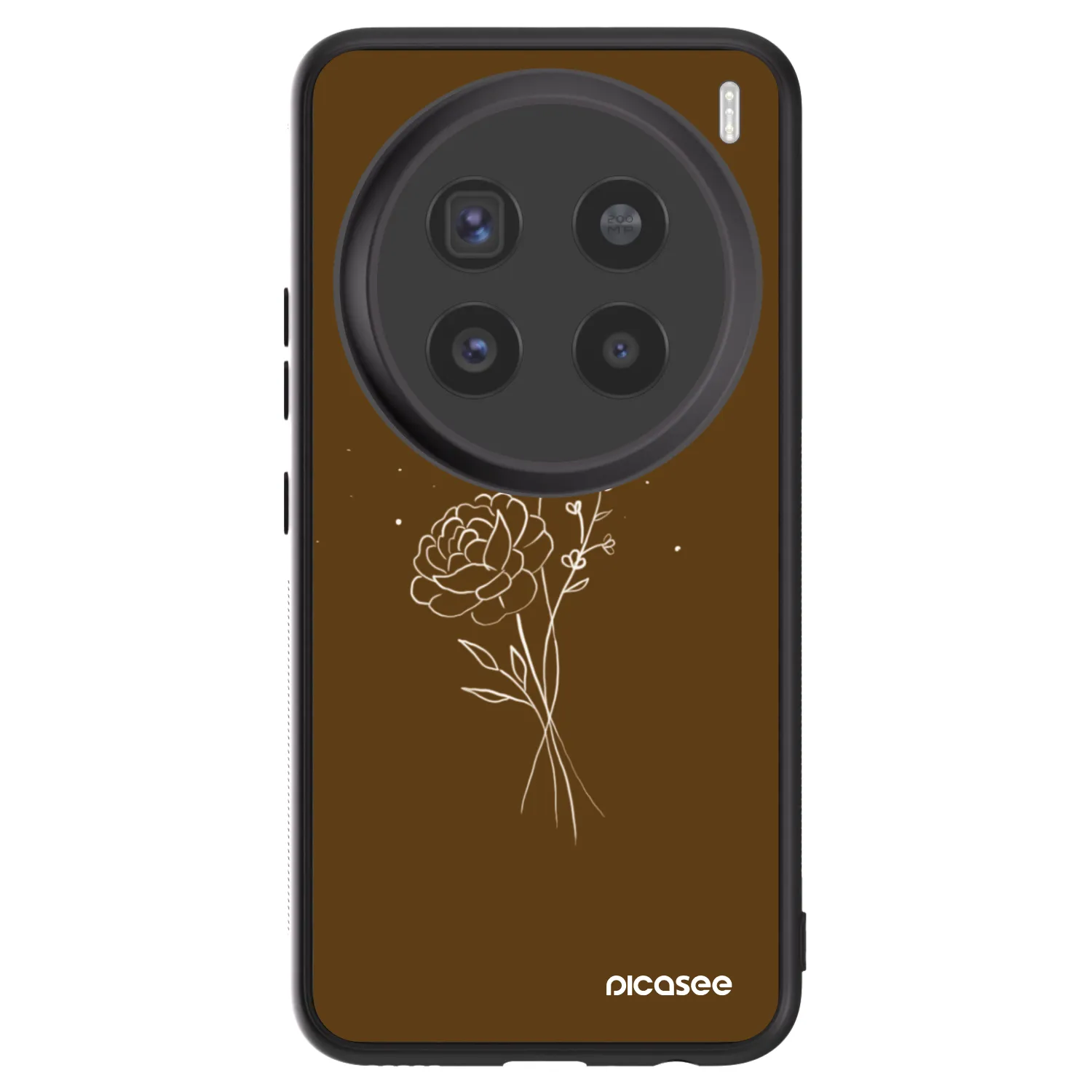 Picasee ULTIMATE CASE für Vivo X200 Pro - Brown flowers