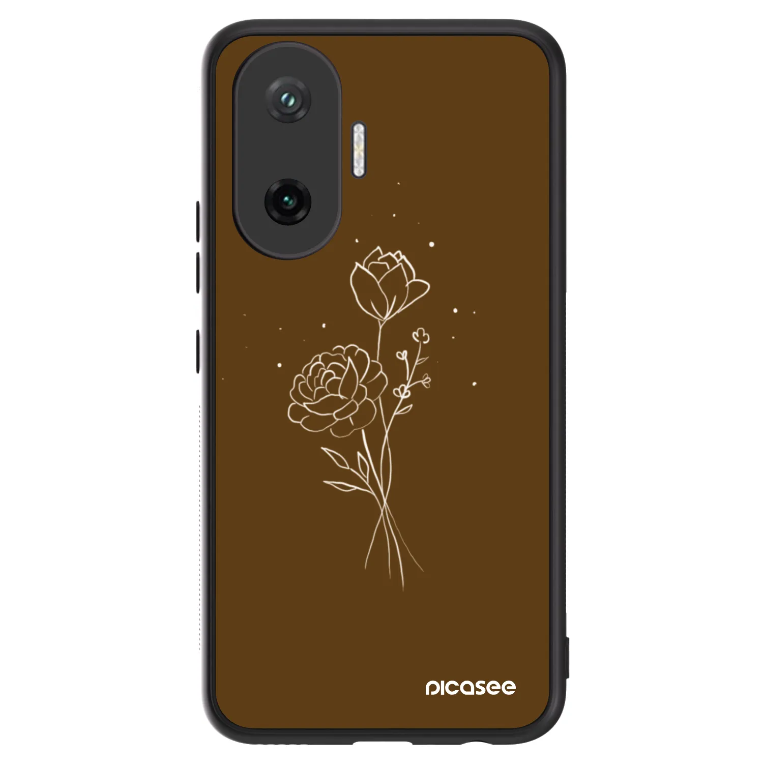 Picasee ULTIMATE CASE für Xiaomi Poco F7 5G - Brown flowers