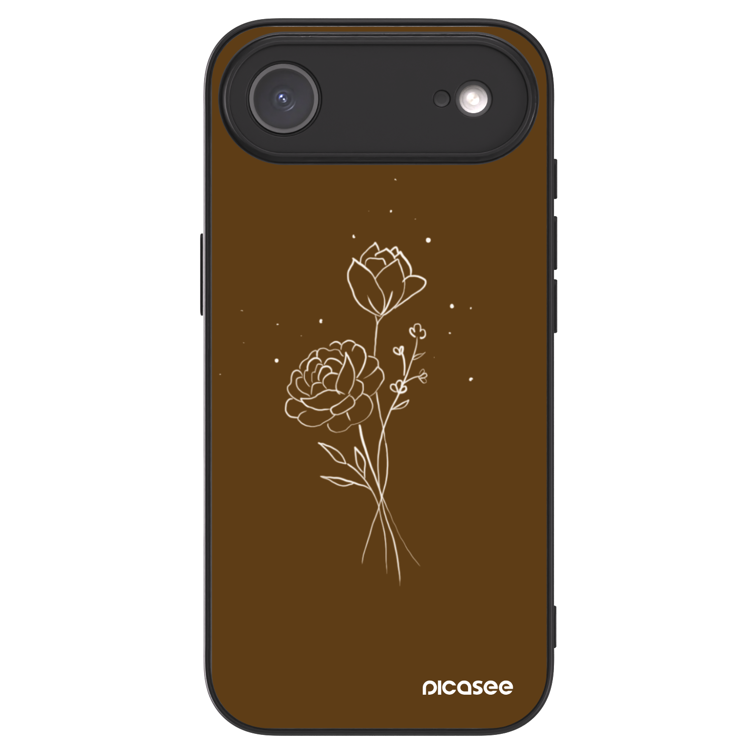 Picasee ULTIMATE CASE für Apple iPhone Air - Brown flowers