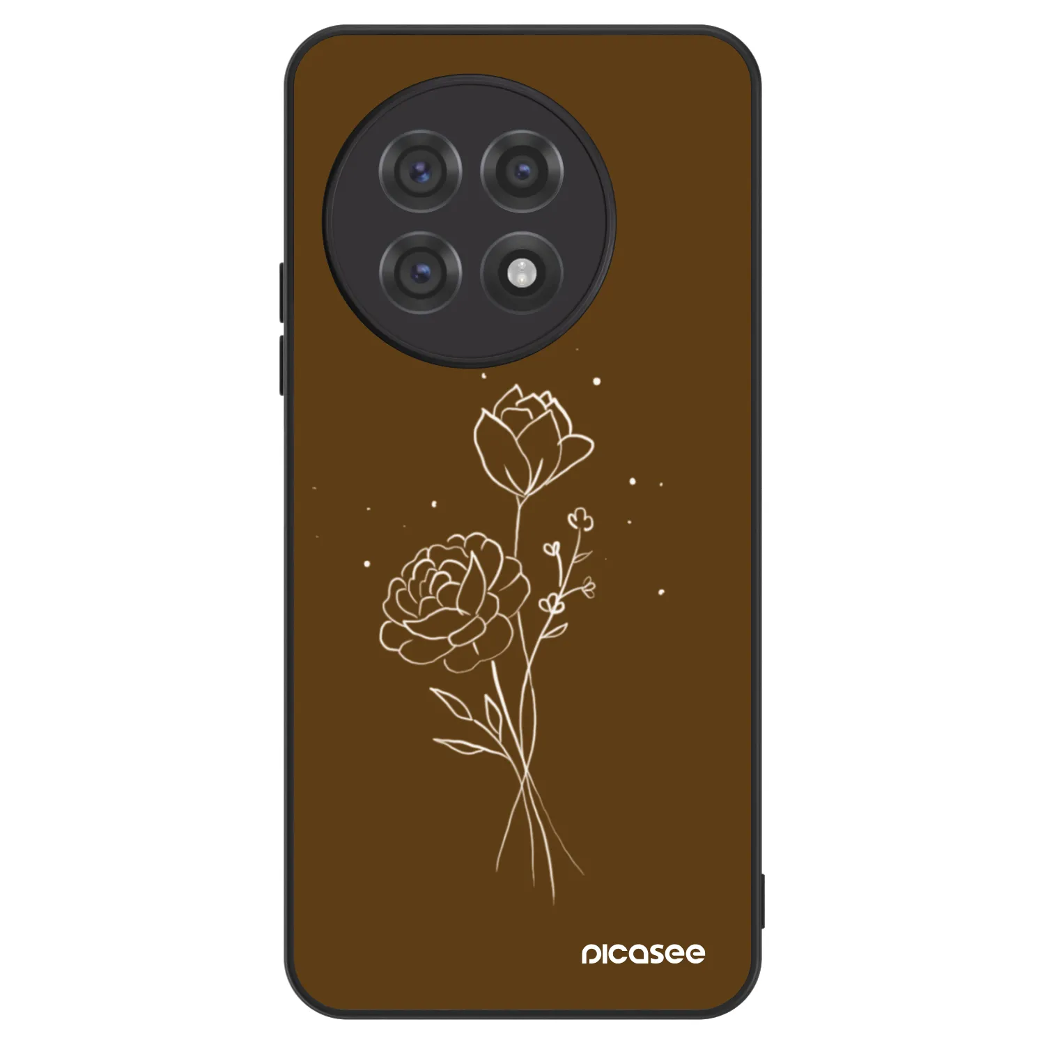 Picasee ULTIMATE CASE für OnePlus 13R 5G - Brown flowers