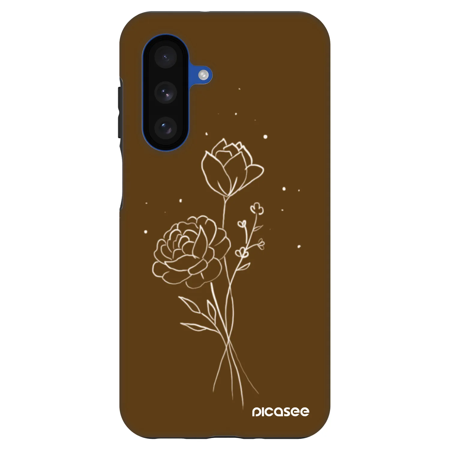 Picasee Fashion Case für Samsung Galaxy A17 5G - Brown flowers