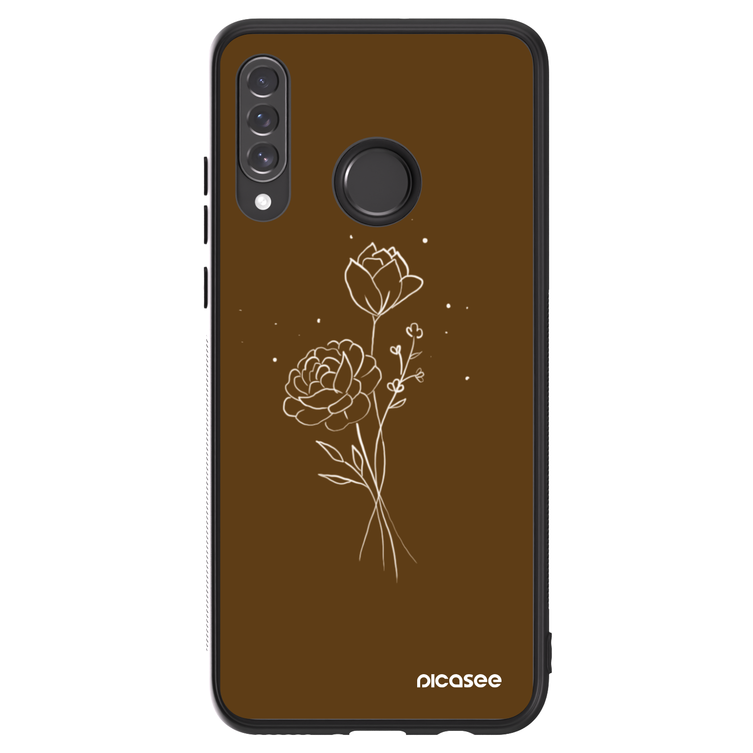 Picasee ULTIMATE CASE für Huawei P30 Lite - Brown flowers