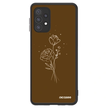 Picasee ULTIMATE CASE für Samsung Galaxy A32 5G A326B - Brown flowers