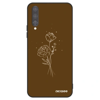Hülle für Huawei P20 Pro - Brown flowers