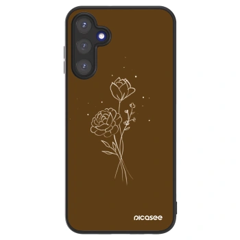 Picasee ULTIMATE CASE für Samsung Galaxy A15 A155F 4G - Brown flowers