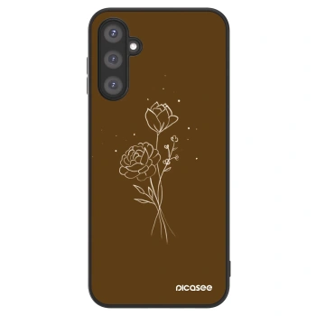 Hülle für Samsung Galaxy A05s A057G - Brown flowers