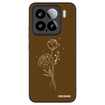 Picasee ULTIMATE CASE für Xiaomi 15 - Brown flowers
