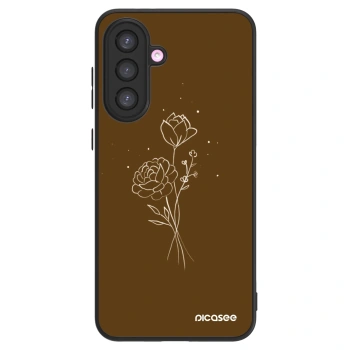 Picasee ULTIMATE CASE für Samsung Galaxy A56 5G A566B - Brown flowers