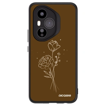 Hülle für Honor 400 Pro 5G - Brown flowers