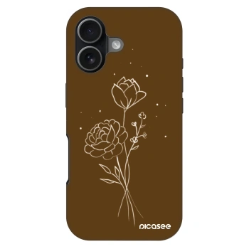 Hülle für Apple iPhone 17 - Brown flowers