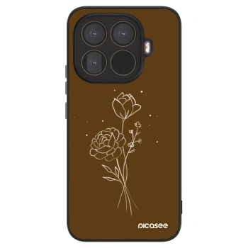 Hülle für Xiaomi 15T Pro - Brown flowers