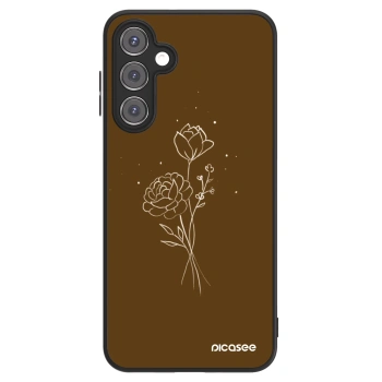 Picasee ULTIMATE CASE für Samsung Galaxy A16 4G - Brown flowers