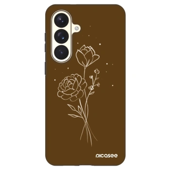 Hülle für Samsung Galaxy S26+ - Brown flowers