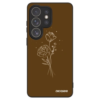 Hülle für Samsung Galaxy S26 Ultra - Brown flowers