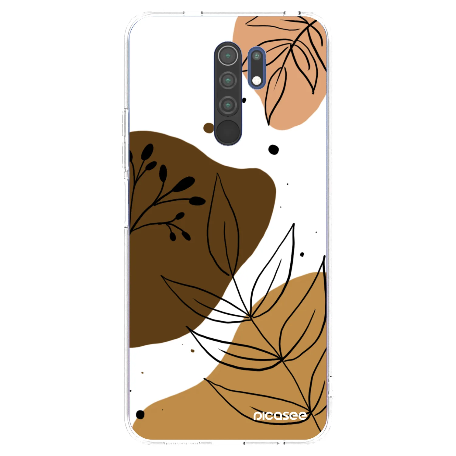Picasee Xiaomi Redmi 9 Hülle - Transparentes Silikon - Boho style