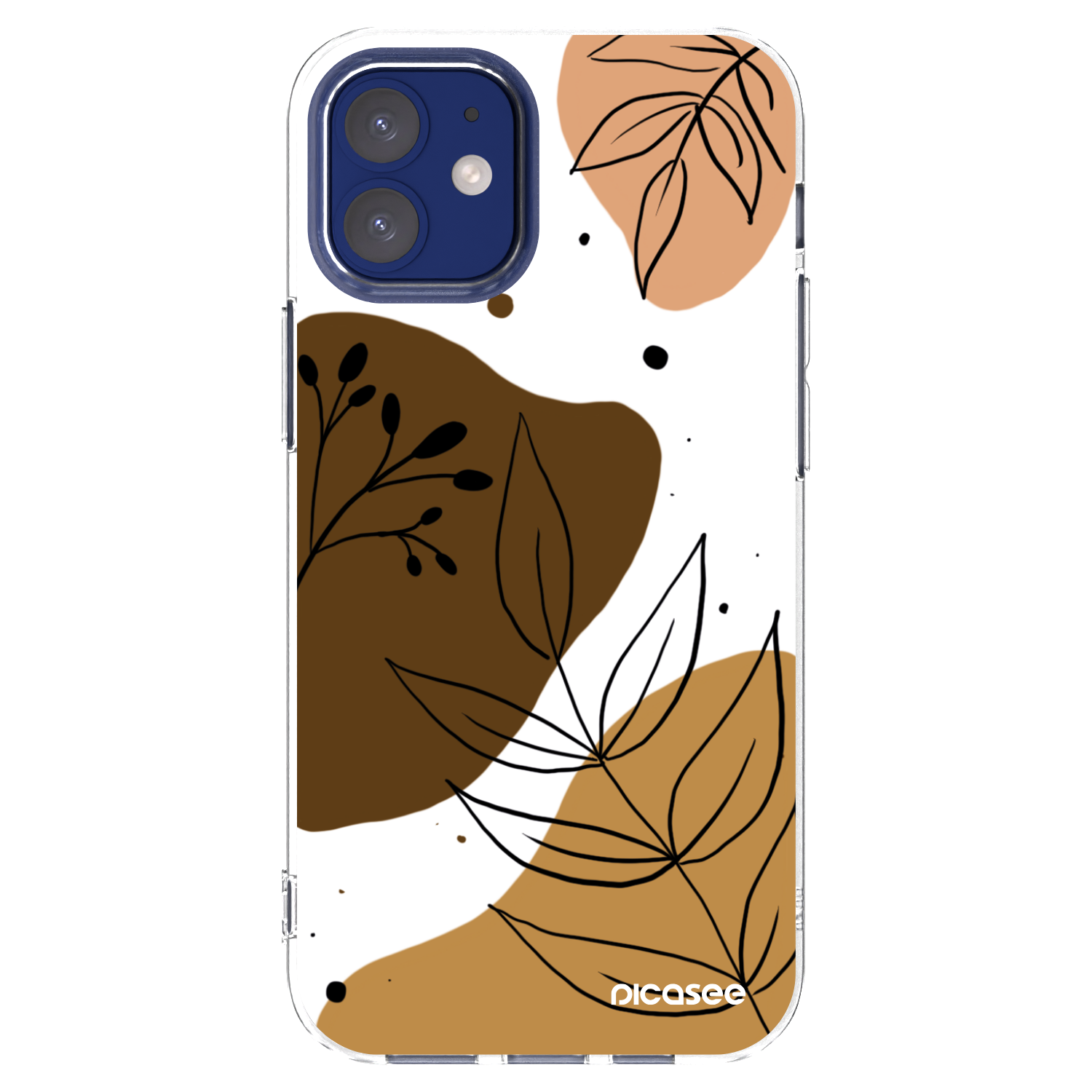Picasee Apple iPhone 12 mini Hülle - Transparentes Silikon - Boho style