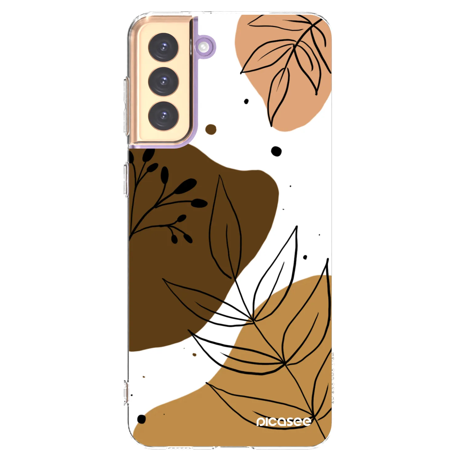 Picasee Samsung Galaxy S21+ 5G G996F Hülle - Transparentes Silikon - Boho style