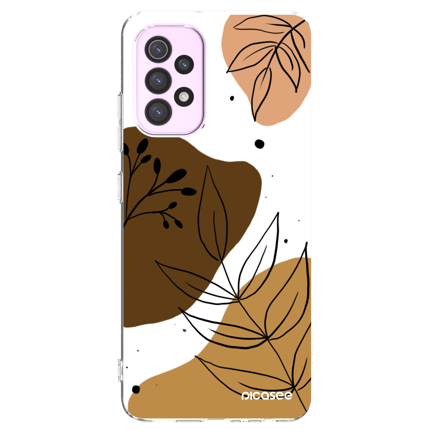 Picasee Samsung Galaxy A32 5G A326B Hülle - Transparentes Silikon - Boho style