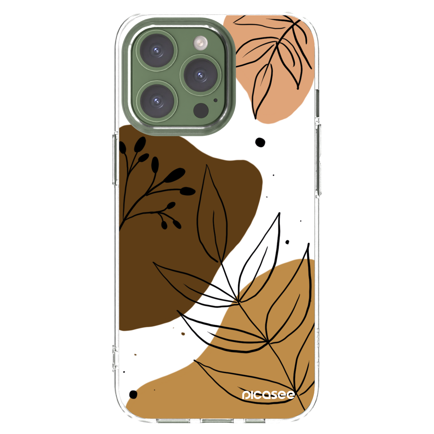 Picasee Apple iPhone 13 Pro Hülle - Transparentes Silikon - Boho style