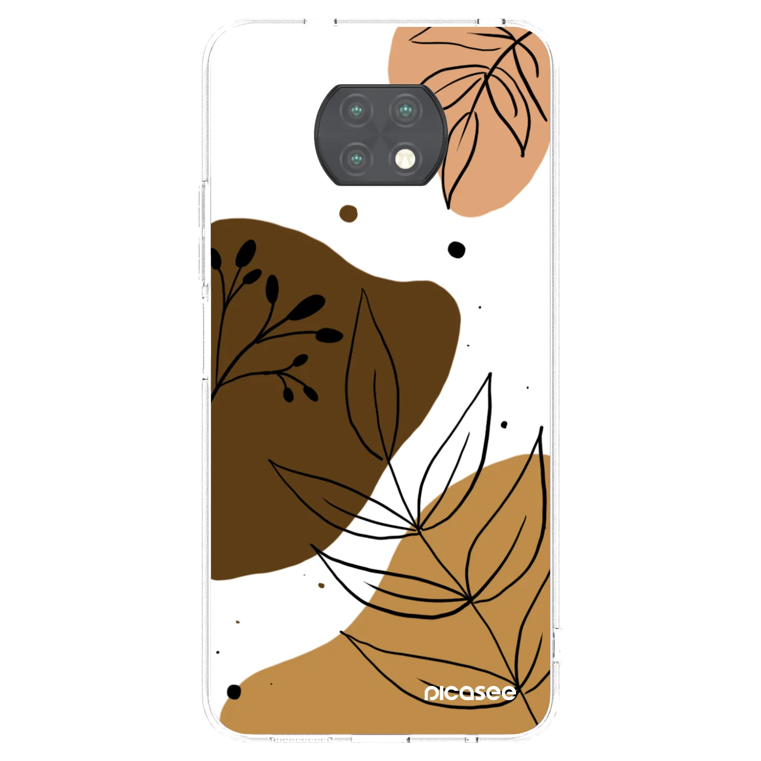 Picasee Xiaomi Redmi Note 9T Hülle - Transparentes Silikon - Boho style