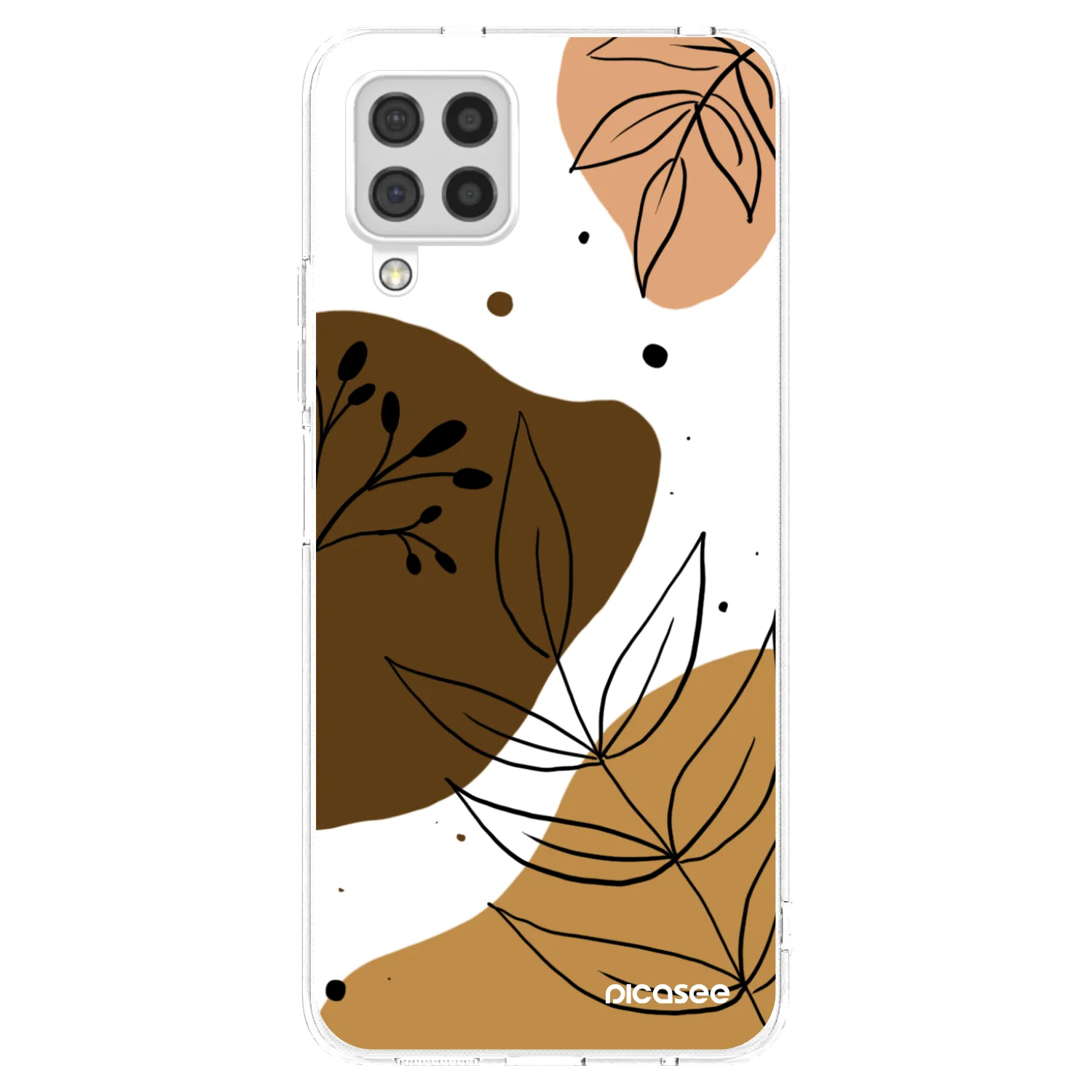 Picasee Samsung Galaxy A22 A225F 4G Hülle - Transparentes Silikon - Boho style