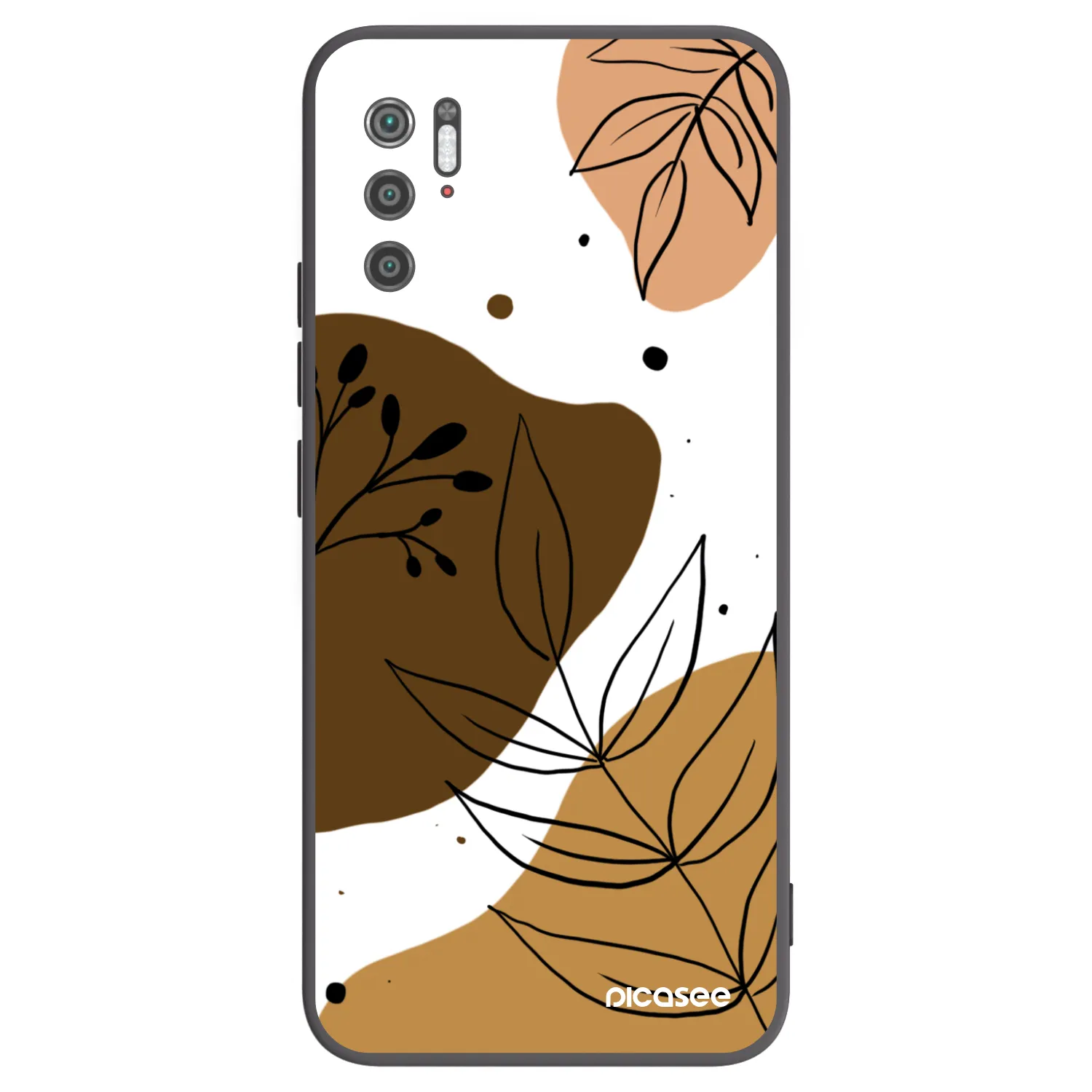 Picasee Xiaomi Poco M3 Pro 5G Hülle - Schwarzes Silikon - Boho style
