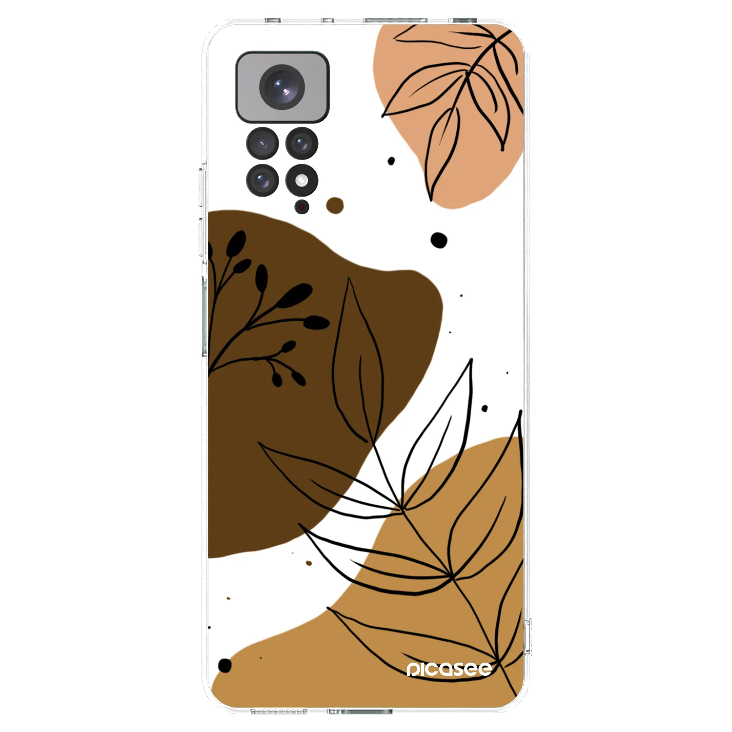 Picasee Xiaomi Redmi Note 11 Hülle - Transparentes Silikon - Boho style