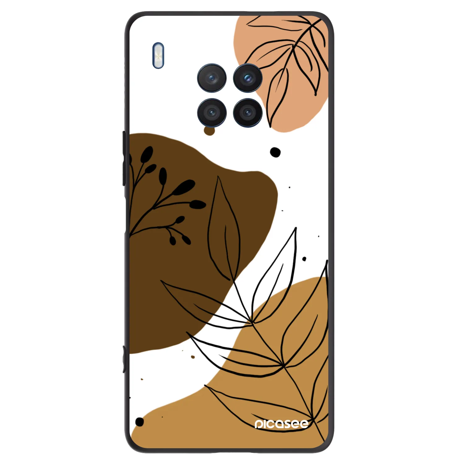 Picasee Honor 50 Lite Hülle - Schwarzes Silikon - Boho style