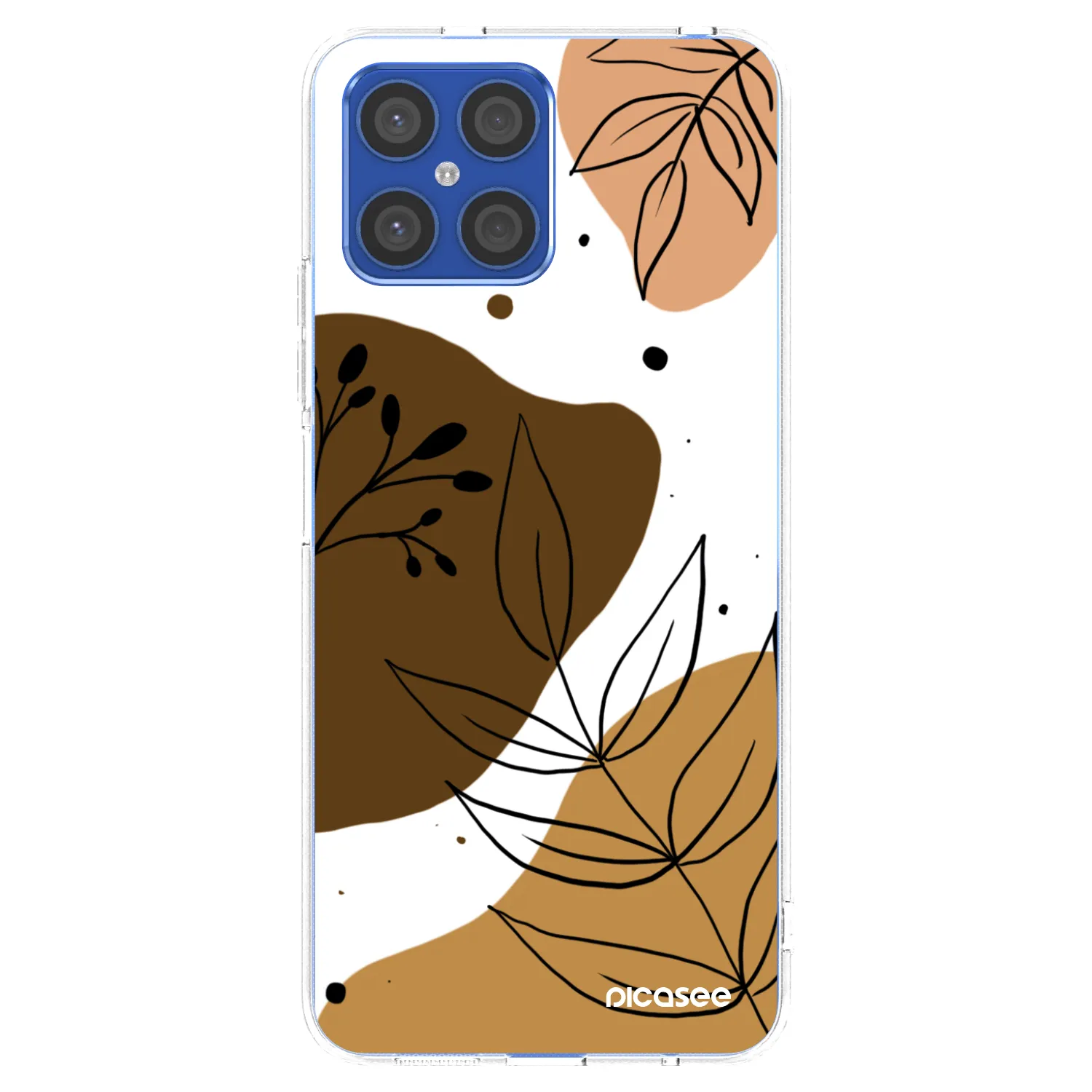 Picasee Honor X8 4G Hülle - Transparentes Silikon - Boho style