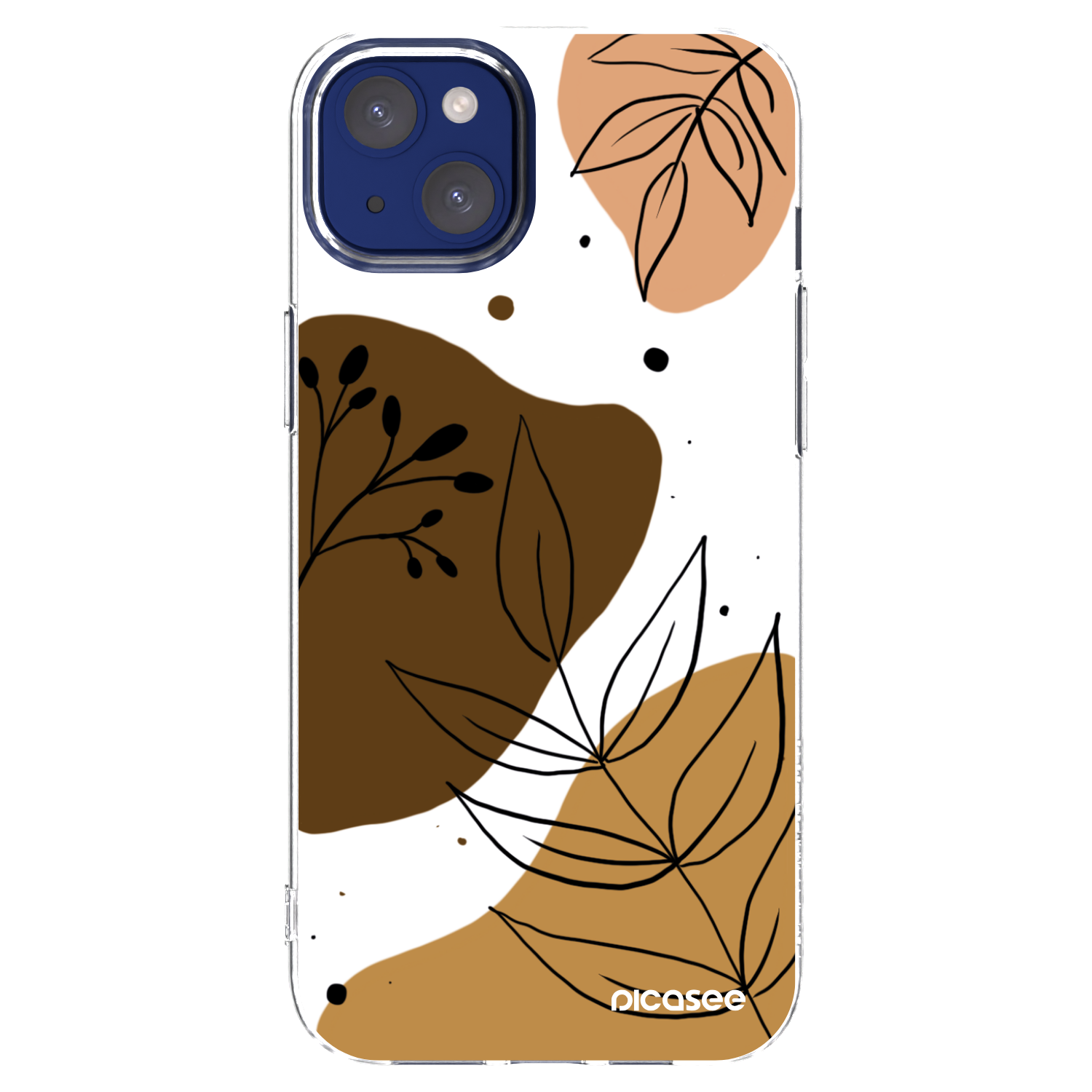 Picasee Apple iPhone 14 Plus Hülle - Transparentes Silikon - Boho style