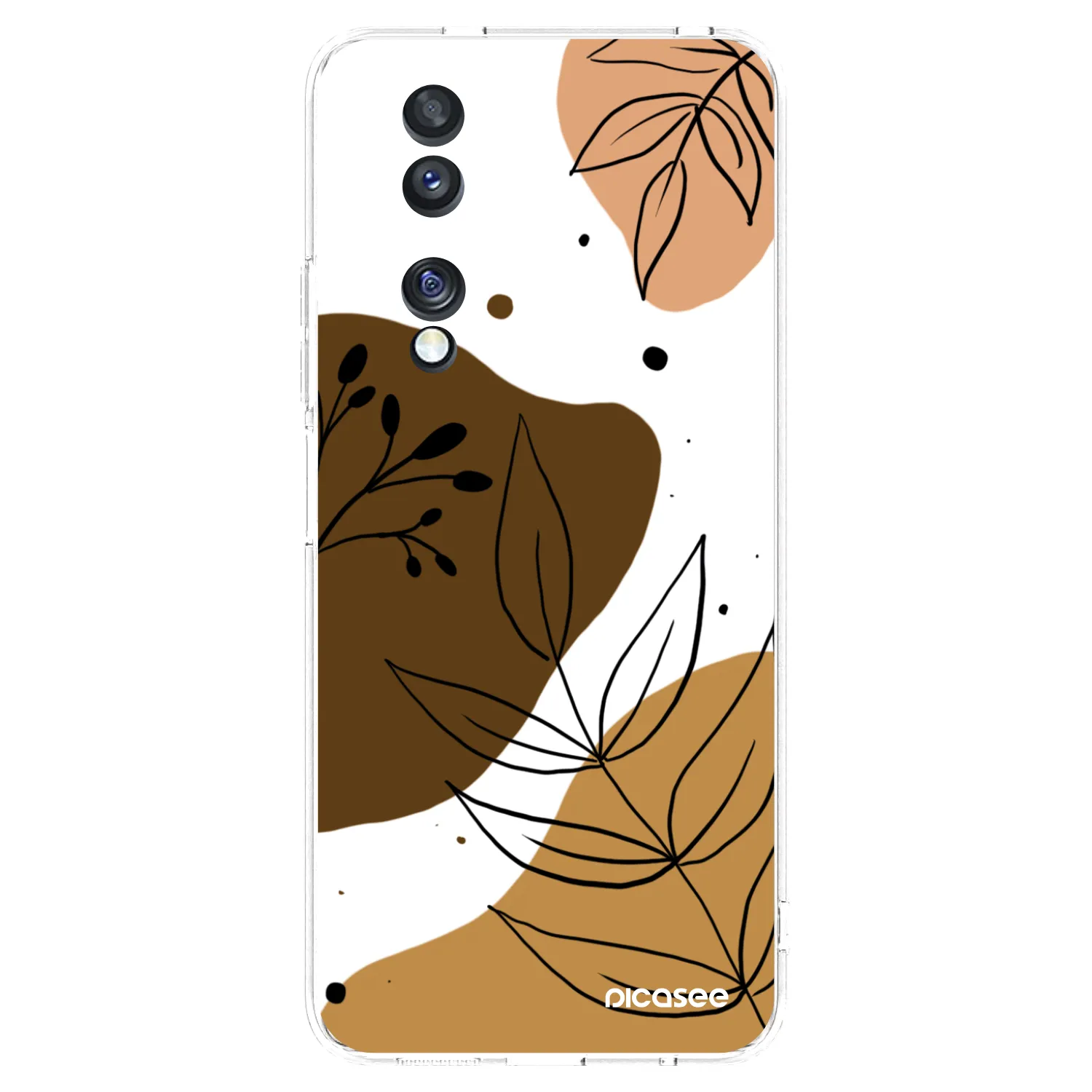 Picasee Honor 70 Hülle - Transparentes Silikon - Boho style