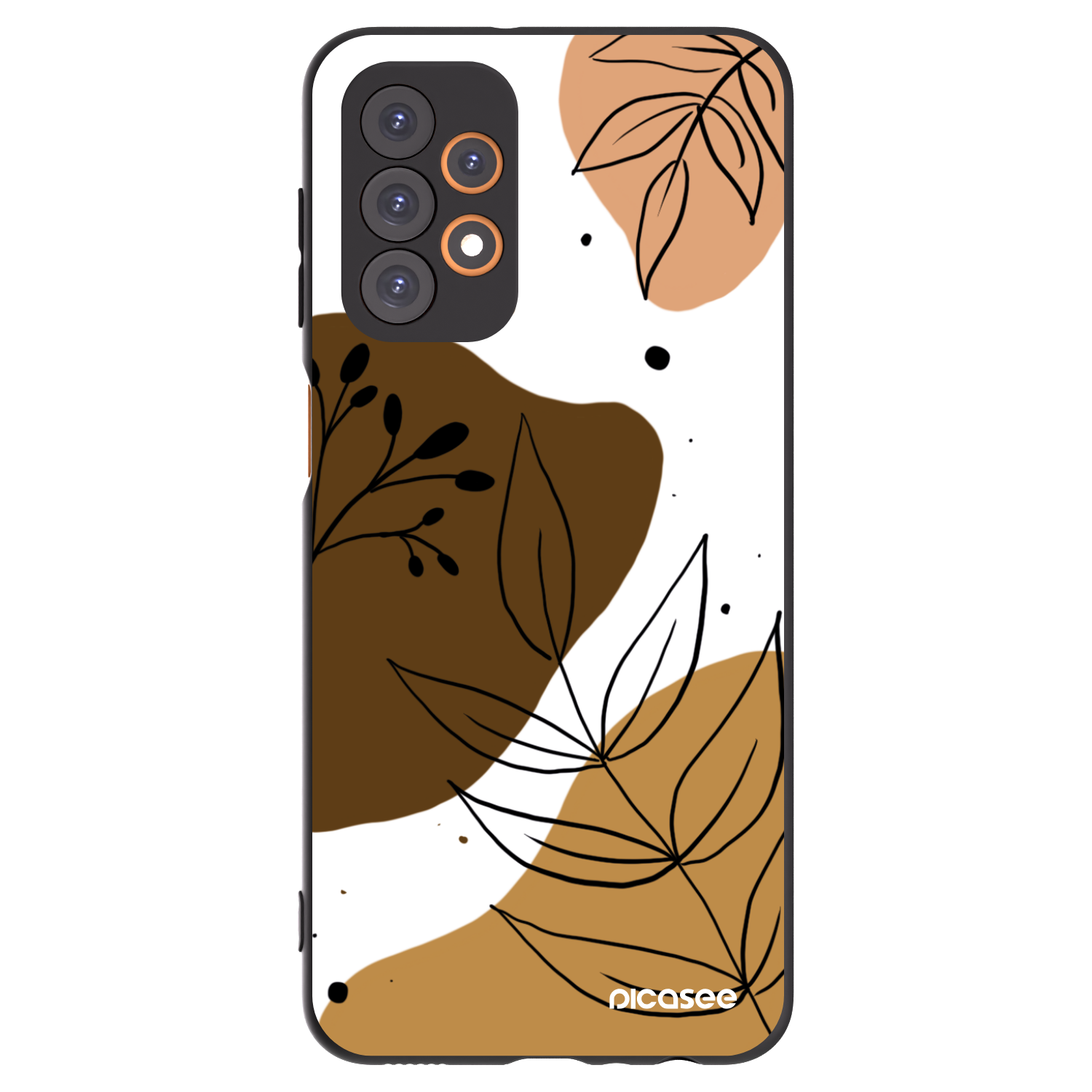 Picasee Samsung Galaxy A23 A236B 5G Hülle - Schwarzes Silikon - Boho style