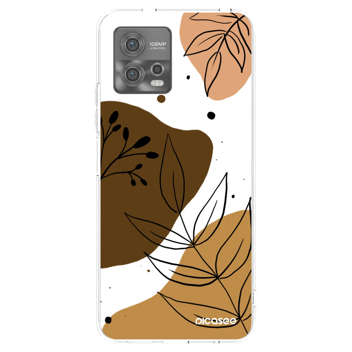 Picasee Motorola Moto G72 Hülle - Transparentes Silikon - Boho style