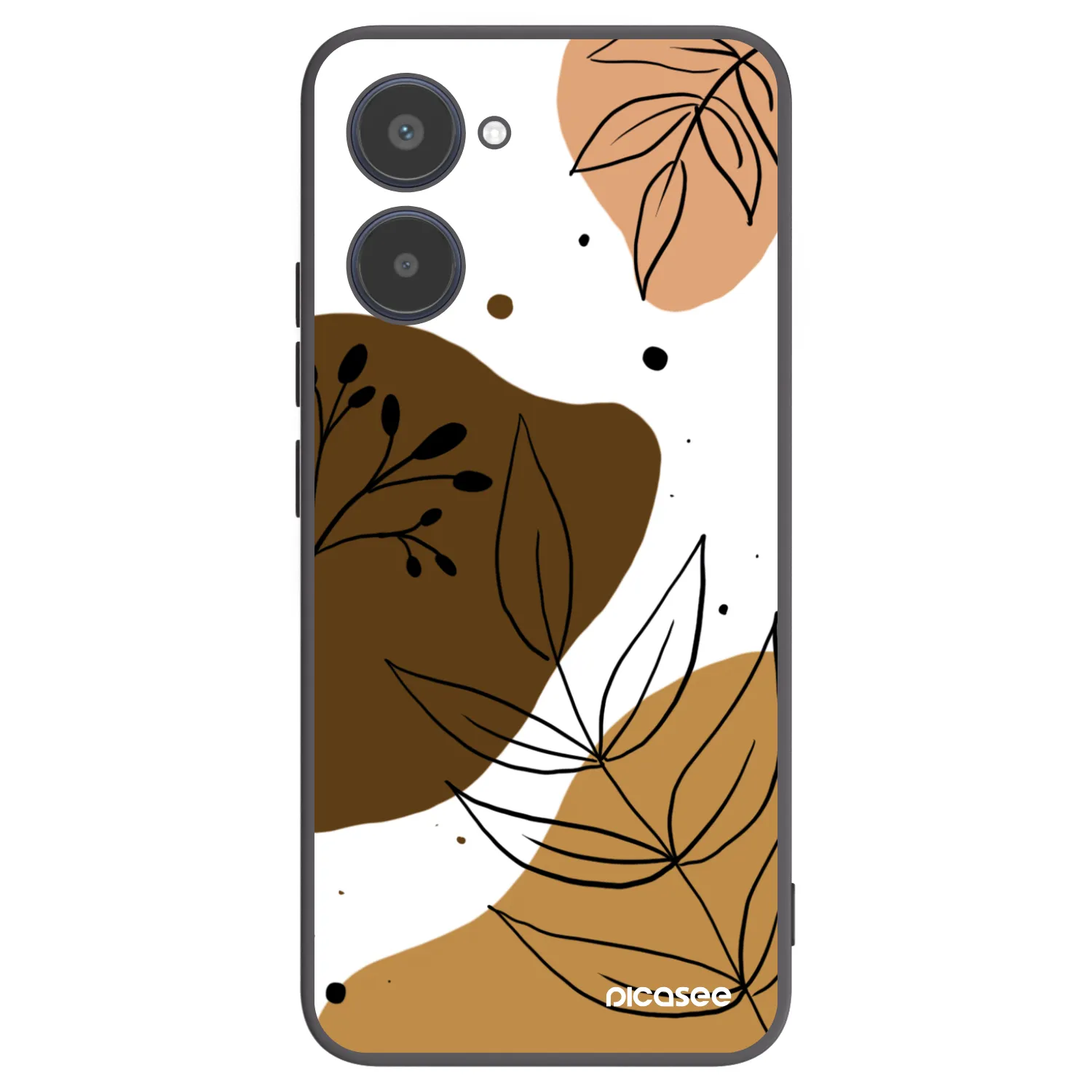 Picasee Realme 10 4G Hülle - Schwarzes Silikon - Boho style