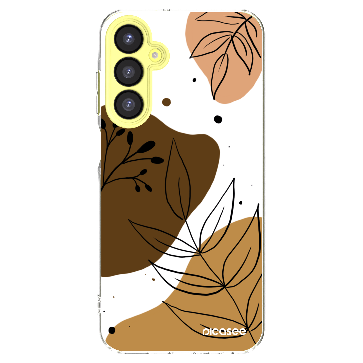 Picasee Samsung Galaxy A25 A256B 5G Hülle - Transparentes Silikon - Boho style