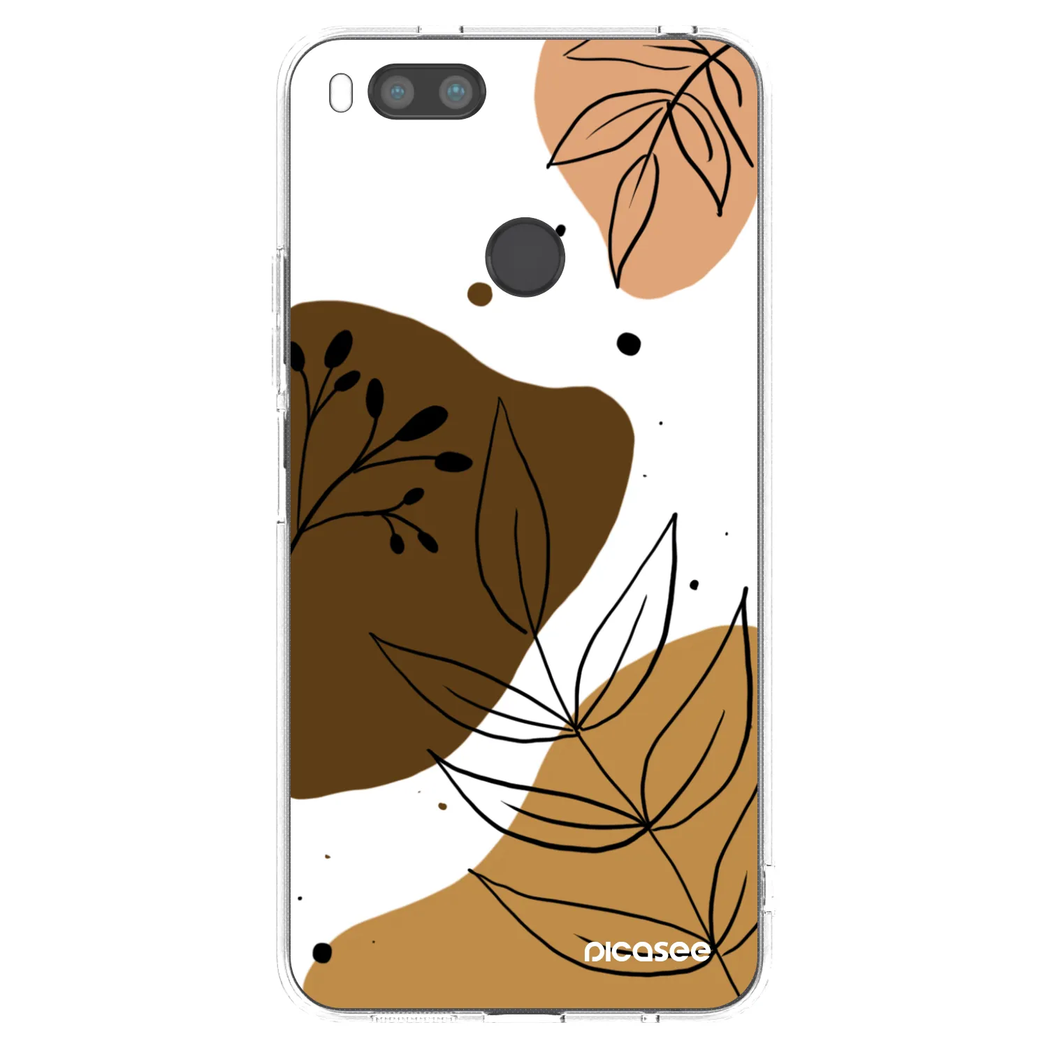 Picasee Xiaomi Mi A1 Global Hülle - Transparentes Silikon - Boho style