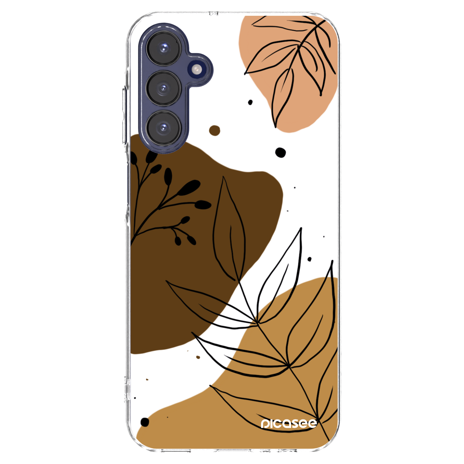 Picasee Samsung Galaxy A15 A155F 4G Hülle - Transparentes Silikon - Boho style